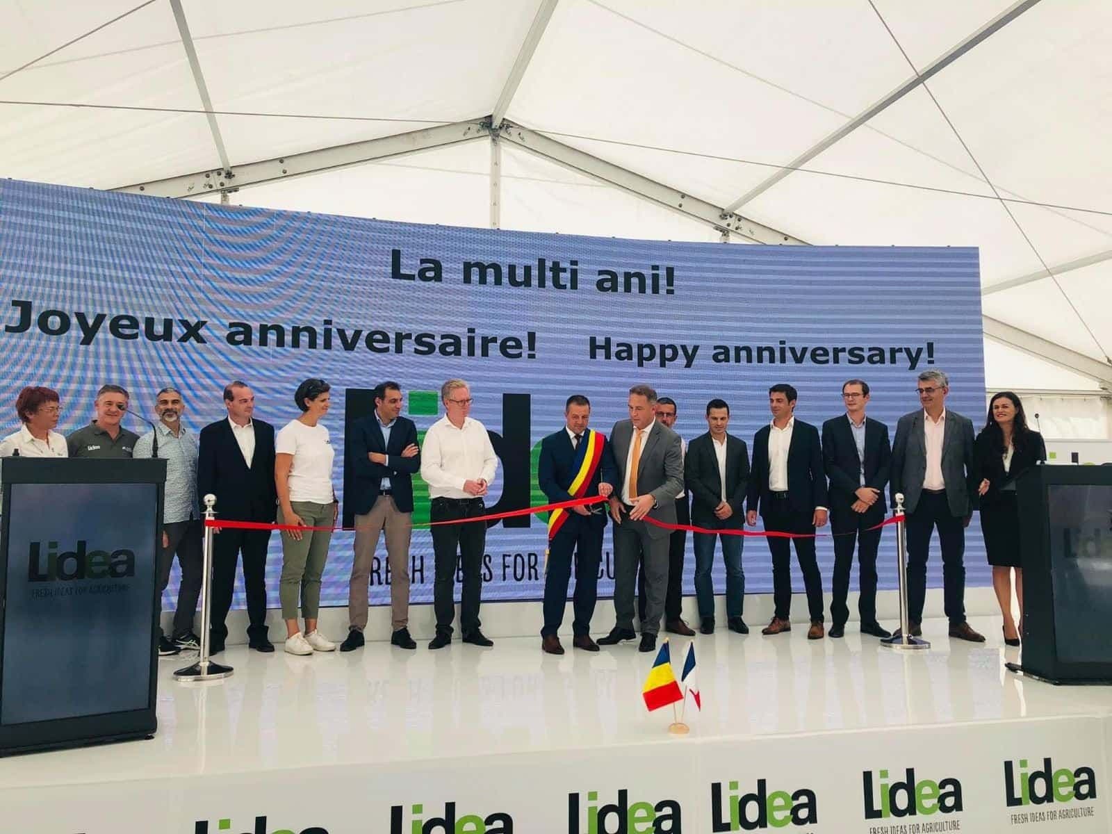 Inauguration d'une nouvelle usine en Roumanie